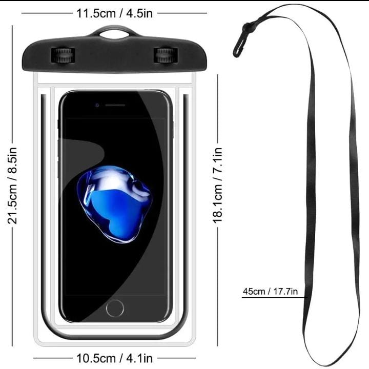 Waterproof Cover for Mobile Phones (random color)