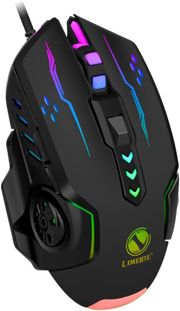 Gaming Glowing Mouse Backlit E-sports Colorful LED Light Mouse