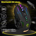 Gaming Glowing Mouse Backlit E-sports Colorful LED Light Mouse