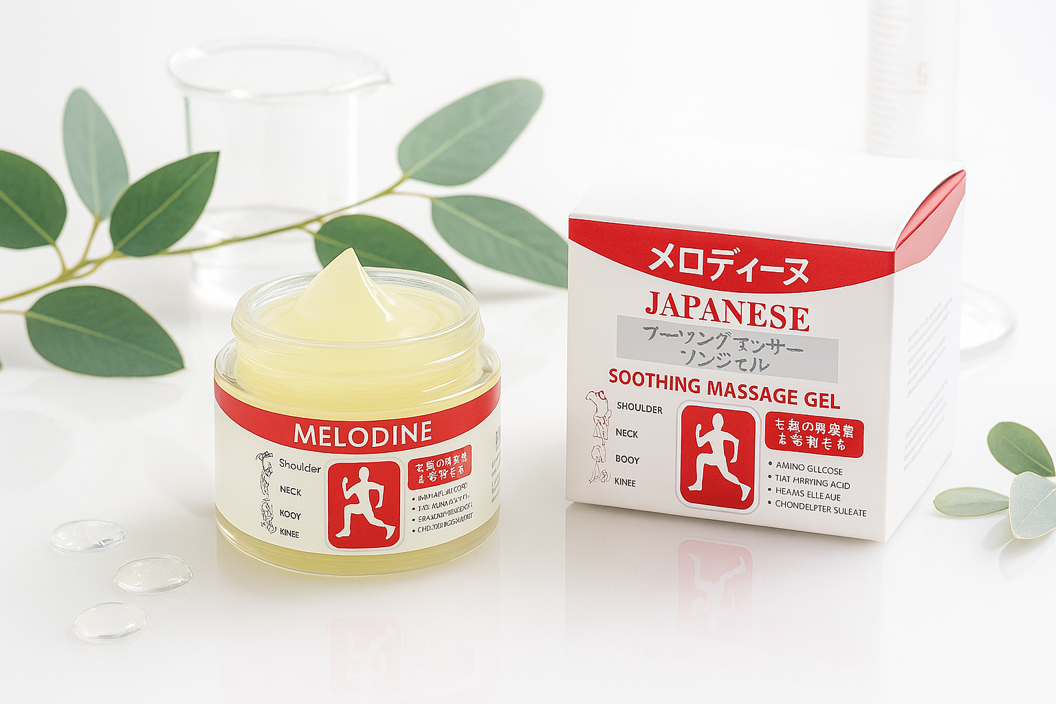 Massage Gel – Muscle & Joint Pain Relief Cream For Shoulder, Neck, Back & Knee 50 Grams
