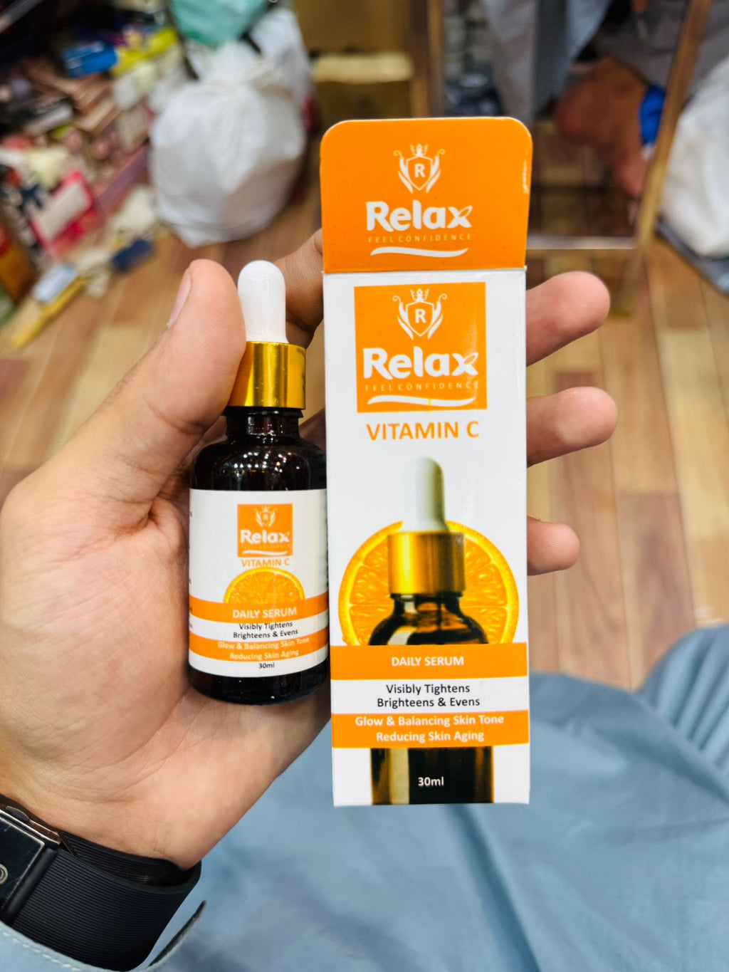 Relax Vitamin C Daily Face Serum (30ml)