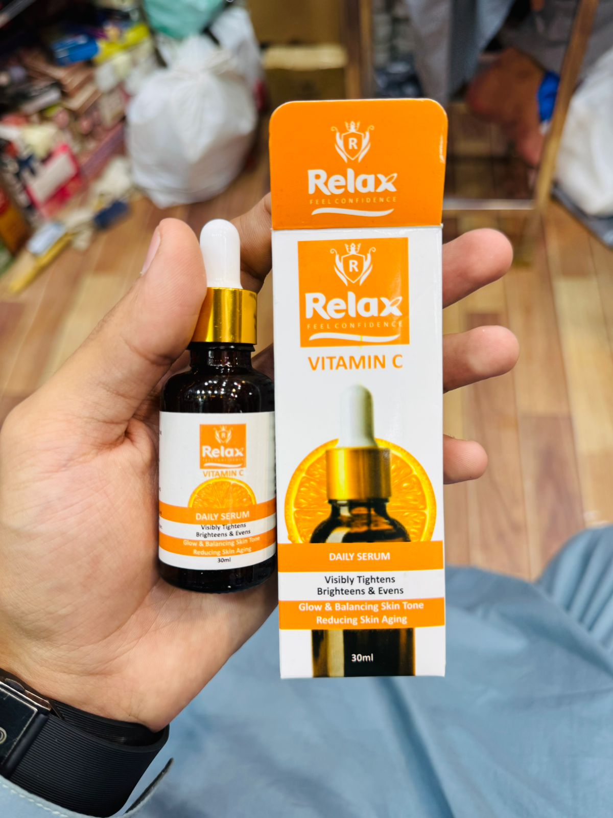 Relax Vitamin C Daily Face Serum (30ml)
