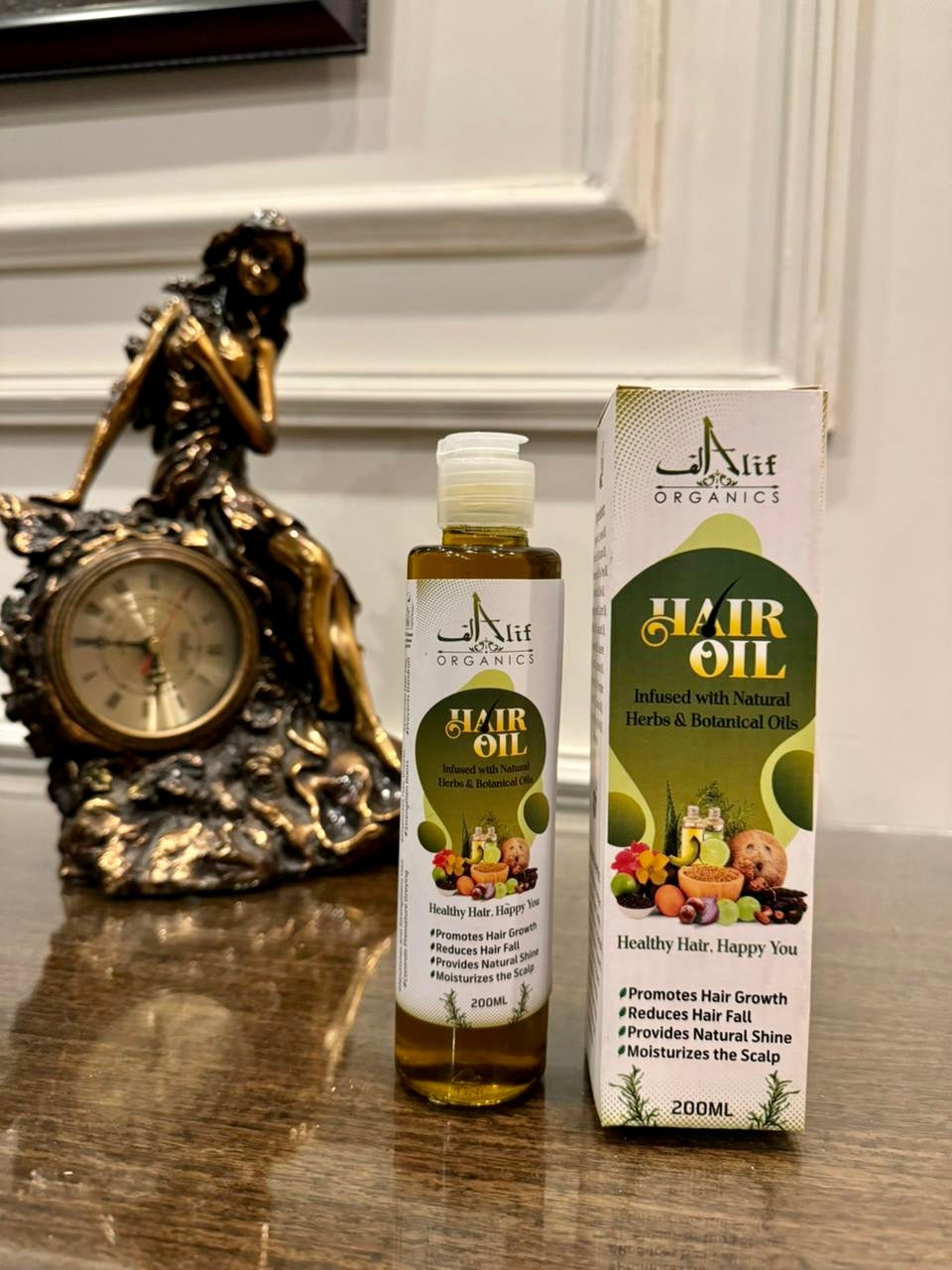 Alif Organics Natural Hair Oil 200ML