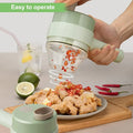 Electric Handheld Vegetable Cutter