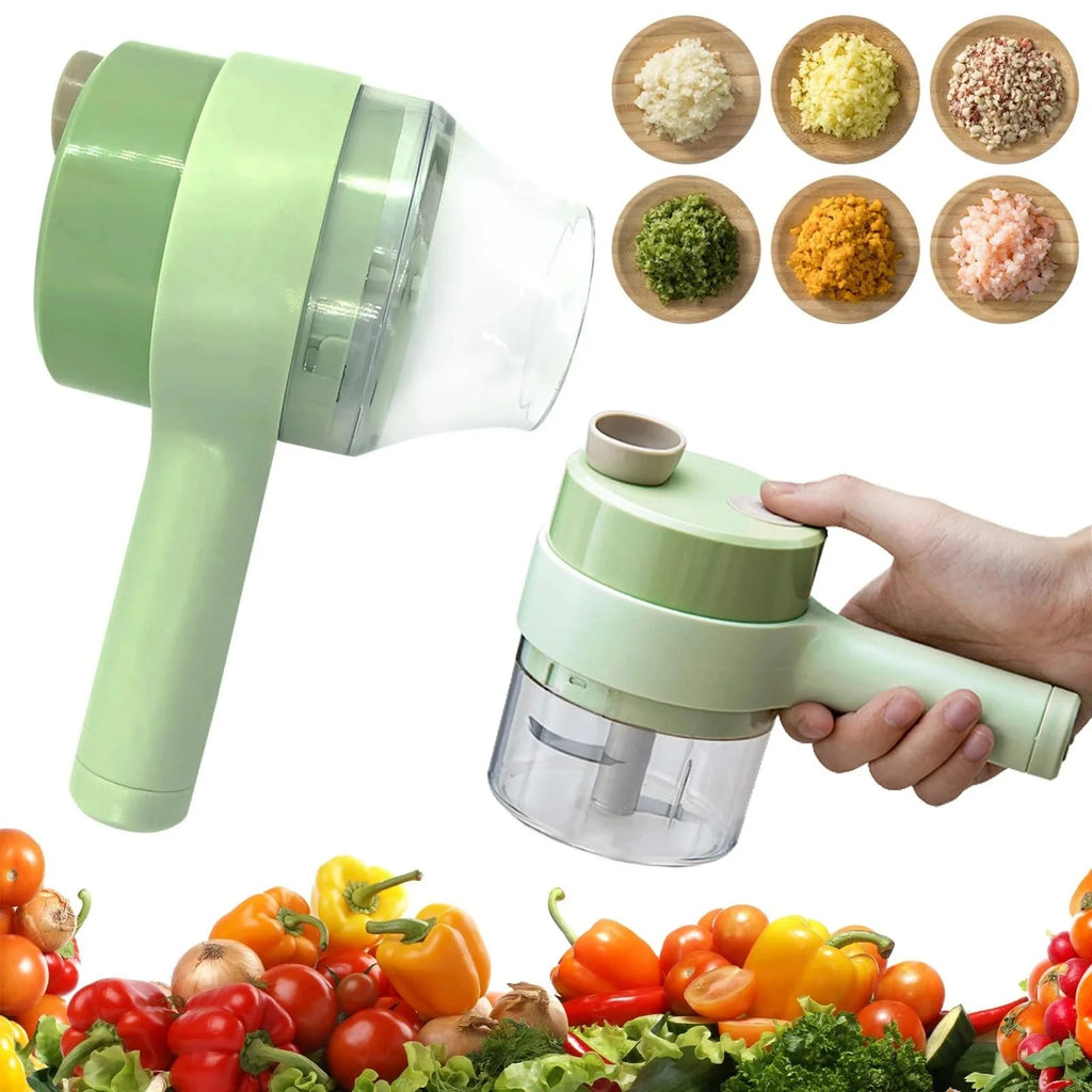 Electric Handheld Vegetable Cutter