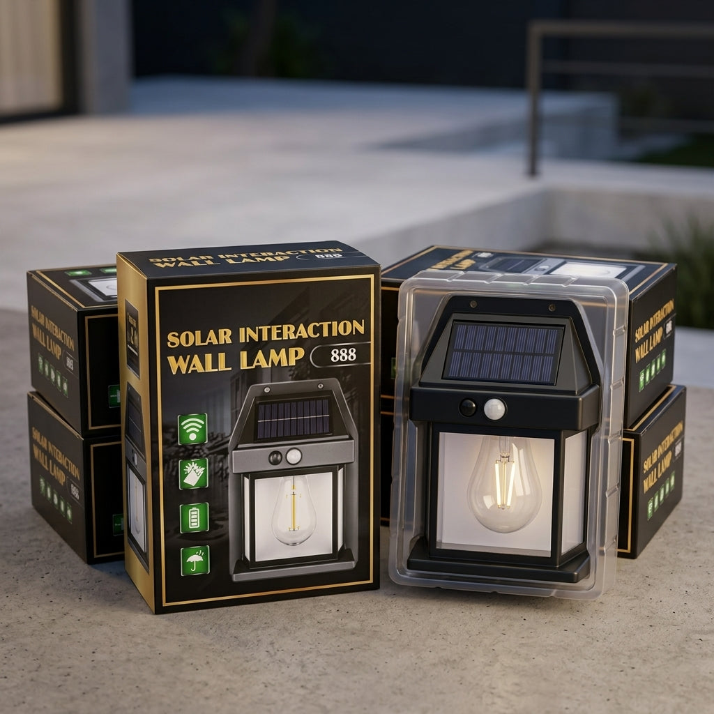 Outdoor Waterproof LED Motion Sensor Solar Light