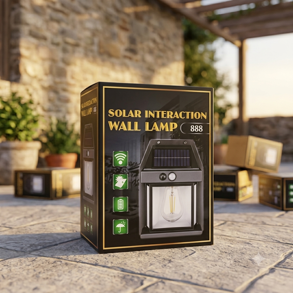 Outdoor Waterproof LED Motion Sensor Solar Light