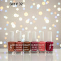 Huda Beauty Peel Off Nail Polish Set Pack of 6  Multi Color Collection