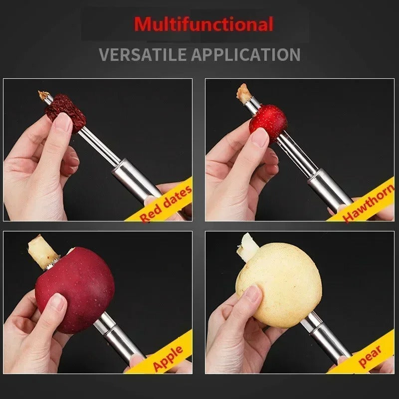 Stainless Steel Pear Fruit Vegetable Core Seed Remover