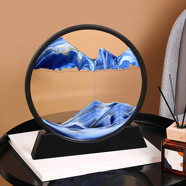 3D Moving Sand Art Lamp (Random Color)
